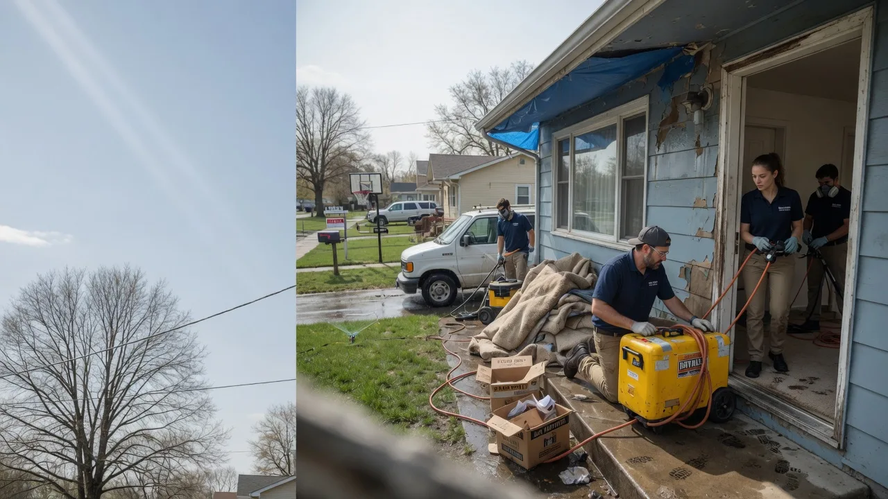 Basement Flood Cleanup in Nederland, TX near me